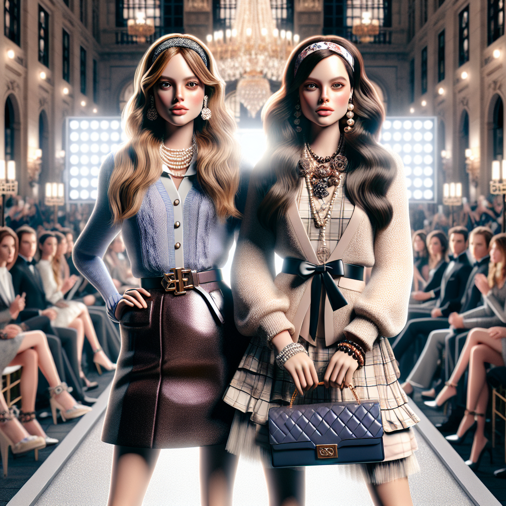 Blair vs. Serena: Iconic Fashion Showdown in Original 'Gossip Girl' by Graveyard Shift