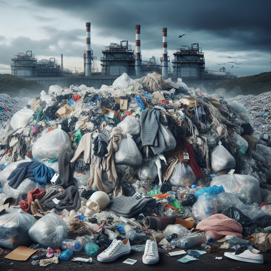 Fashion Industry Faces Major Plastic Waste Challenge: New Study Reveals by Graveyard Shift