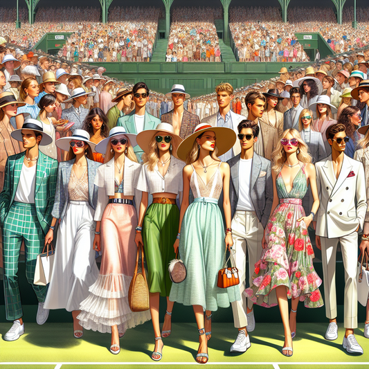 Celebrity Fashion Shines at Wimbledon 2024: Top Style Moments by Graveyard Shift