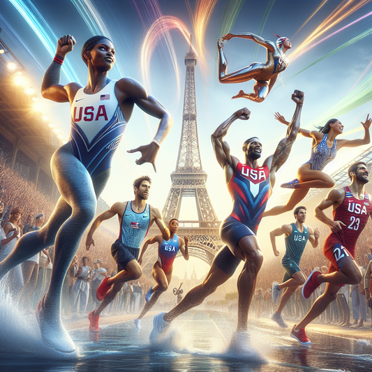 Team USA Shines in Highlights from Paris 2024 Olympics on August 1 by Graveyard Shift