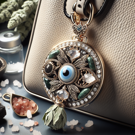 Elevate Your Birkin with Sage & Salt’s Mystical Evil Eye Charm by Graveyard Shift