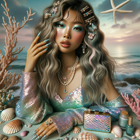 Achieve the Mermaid-Core Look with These 7 Fashion & Beauty Items by Graveyard Shift