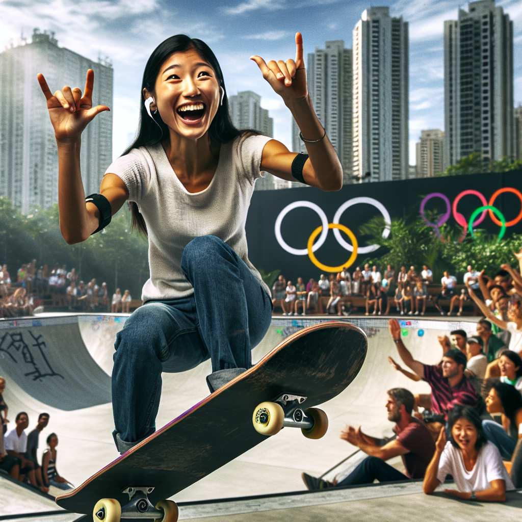 Inspirational Olympic Skateboarder Shares Faith with Sign Language by Graveyard Shift