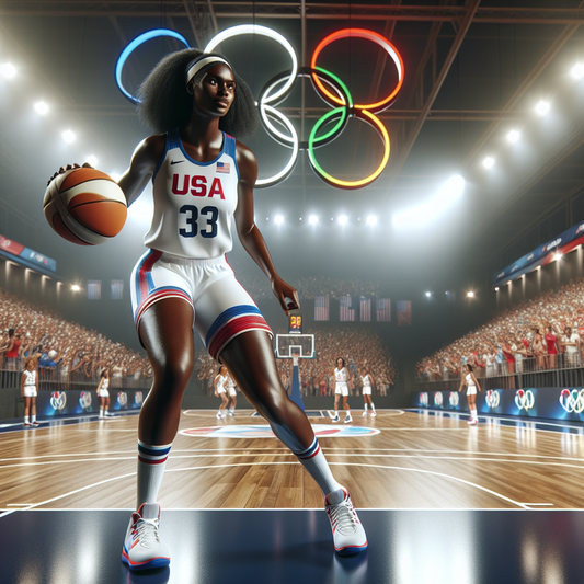 A'ja Wilson, US Women and Lin Yu-ting in 2024 Olympics Action by Graveyard Shift