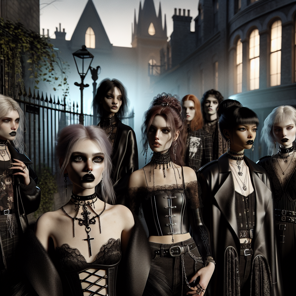 Goth Revival Surges in Popularity: Culture Embraces Dark Aesthetic by Graveyard Shift