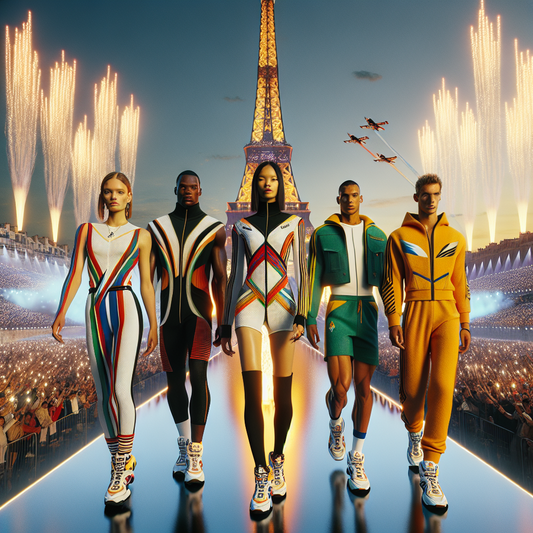 Paris Olympics 2024: Stunning Fashion at the Opening Ceremony by Graveyard Shift