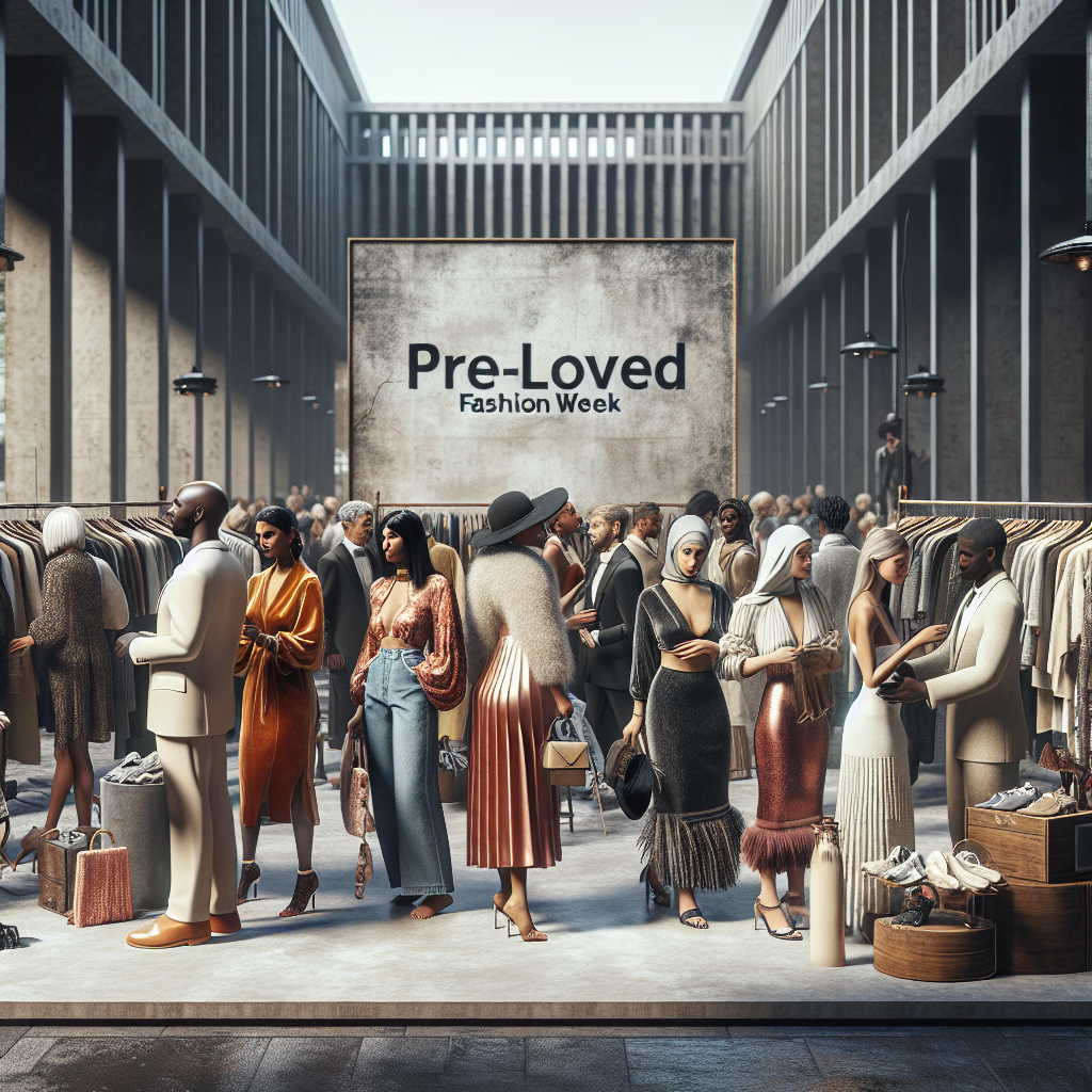 Ebay Introduces Pre-Loved Fashion Week for Sustainable Shopping by Graveyard Shift