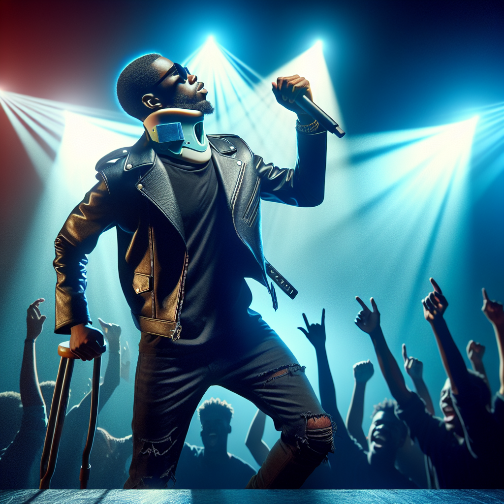 Usher Triumphantly Starts Tour After Recovering from Severe Neck Injury by Graveyard Shift