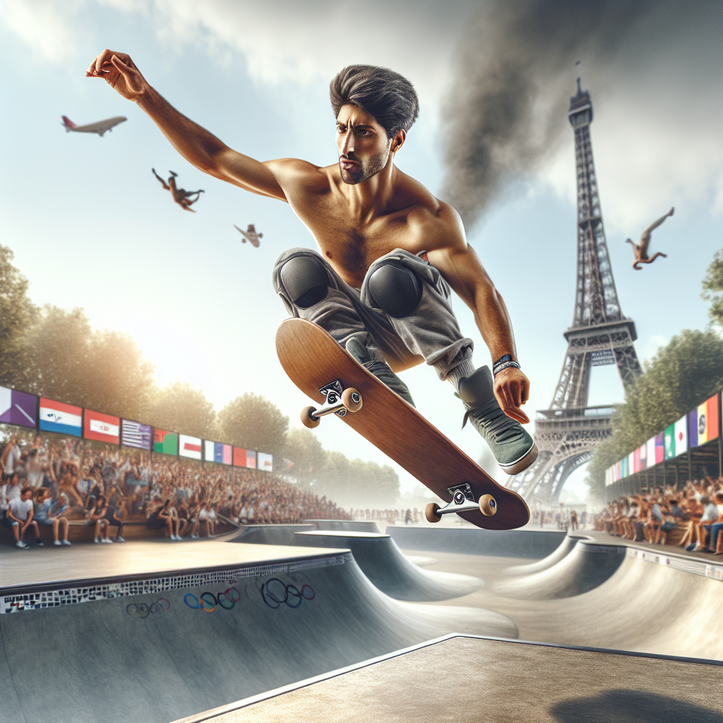 Young Skateboarding Prodigy Zheng Haohao Becomes Paris Olympics Sensation by Graveyard Shift