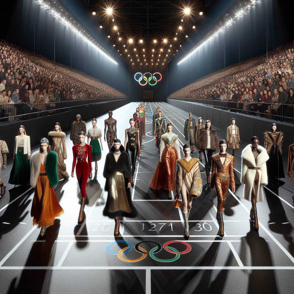 Autumn 2024 Haute Couture Trends: The Spotlight on Fashion Olympics by Graveyard Shift