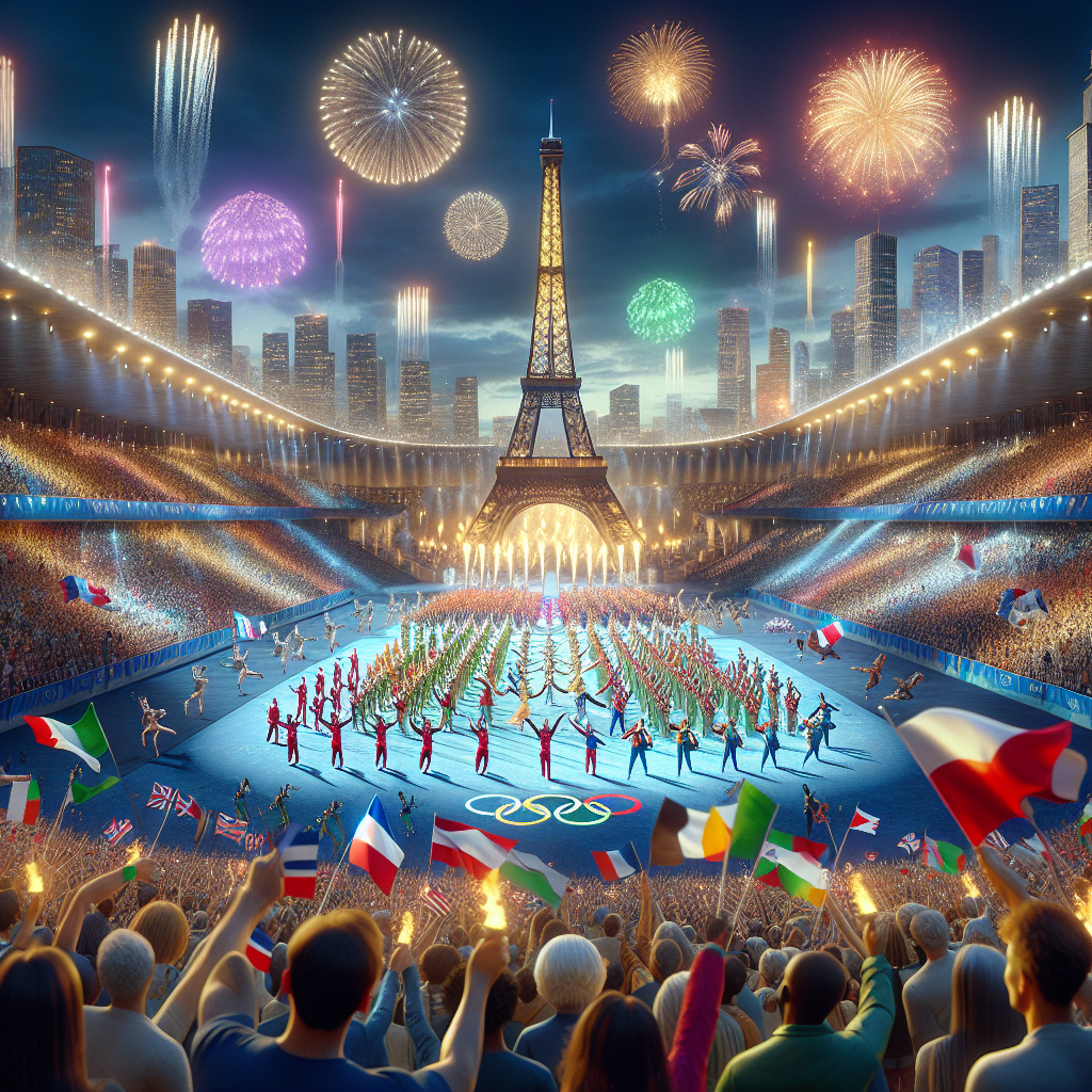 Paris Olympics 2024 Opening Ceremony Wows Spectators with Unique Dazzle by Graveyard Shift