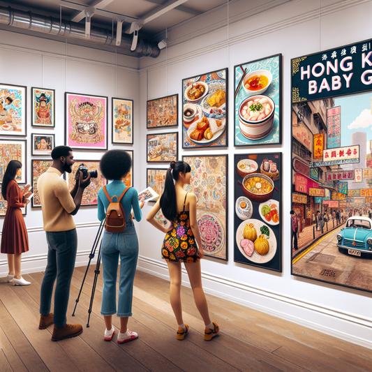 Canadian Artist Fuses Hong Kong Nostalgia with Food and Fashion Art by Graveyard Shift