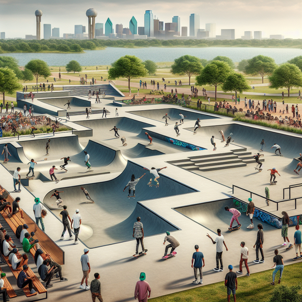 Dallas' Public Skateparks Thrive with Community Support and Increased Funding by Graveyard Shift