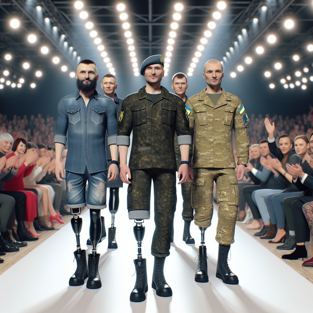 Ukraine War Veterans with Prosthetics Shine at Fashion Week by Graveyard Shift