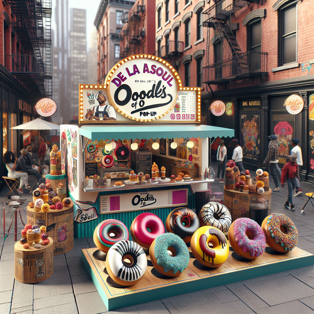 Hip-Hop Meets Culinary Delight: De La Soul's Donut Pop-Up by Graveyard Shift