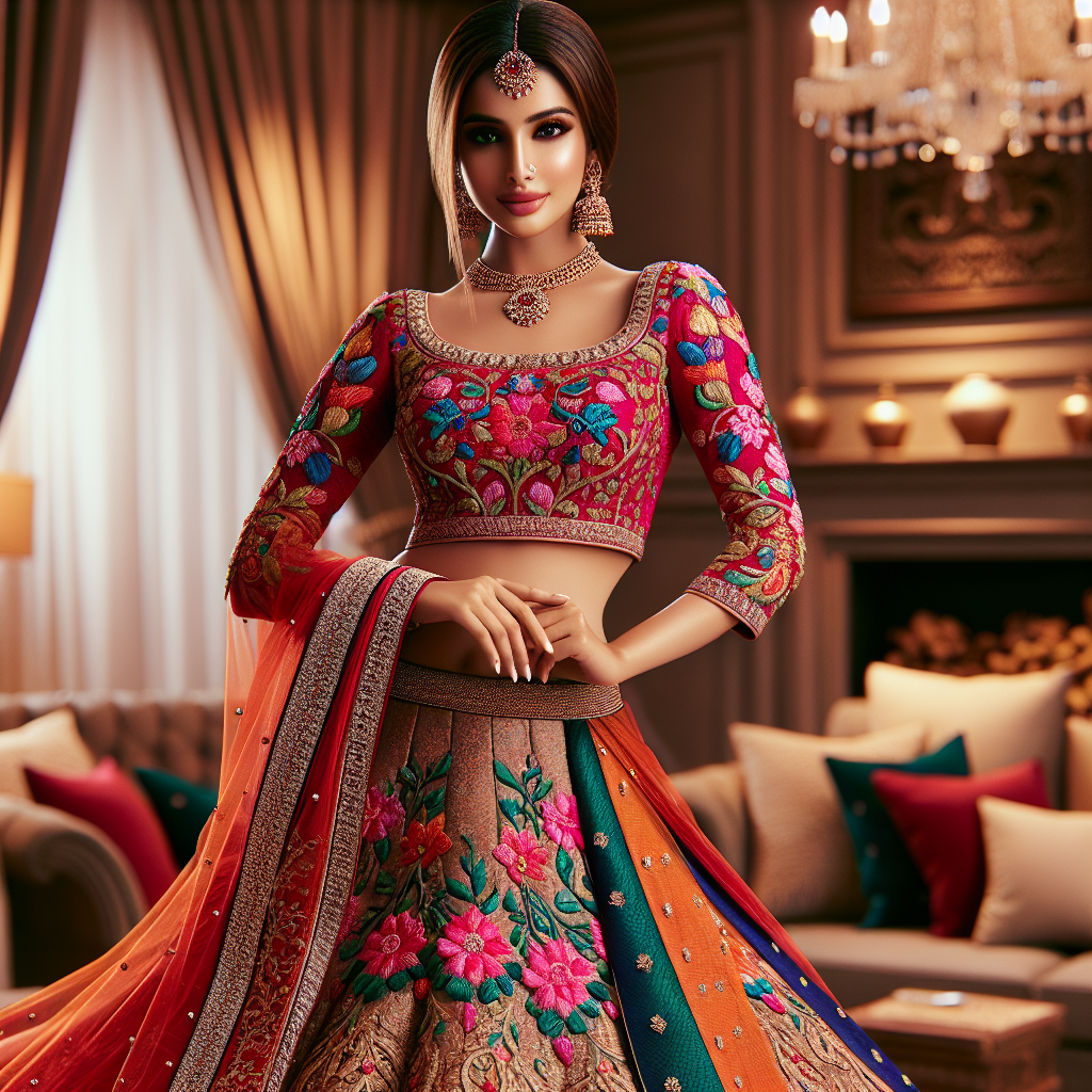 Sreeleela Revolutionizes Fashion with Elegant Lehenga Collection by Graveyard Shift