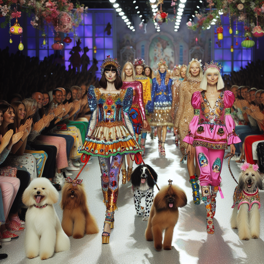 "Dogs Strut Runway in Style at Susan Alexandra & Rachel Antonoff Show" by Graveyard Shift