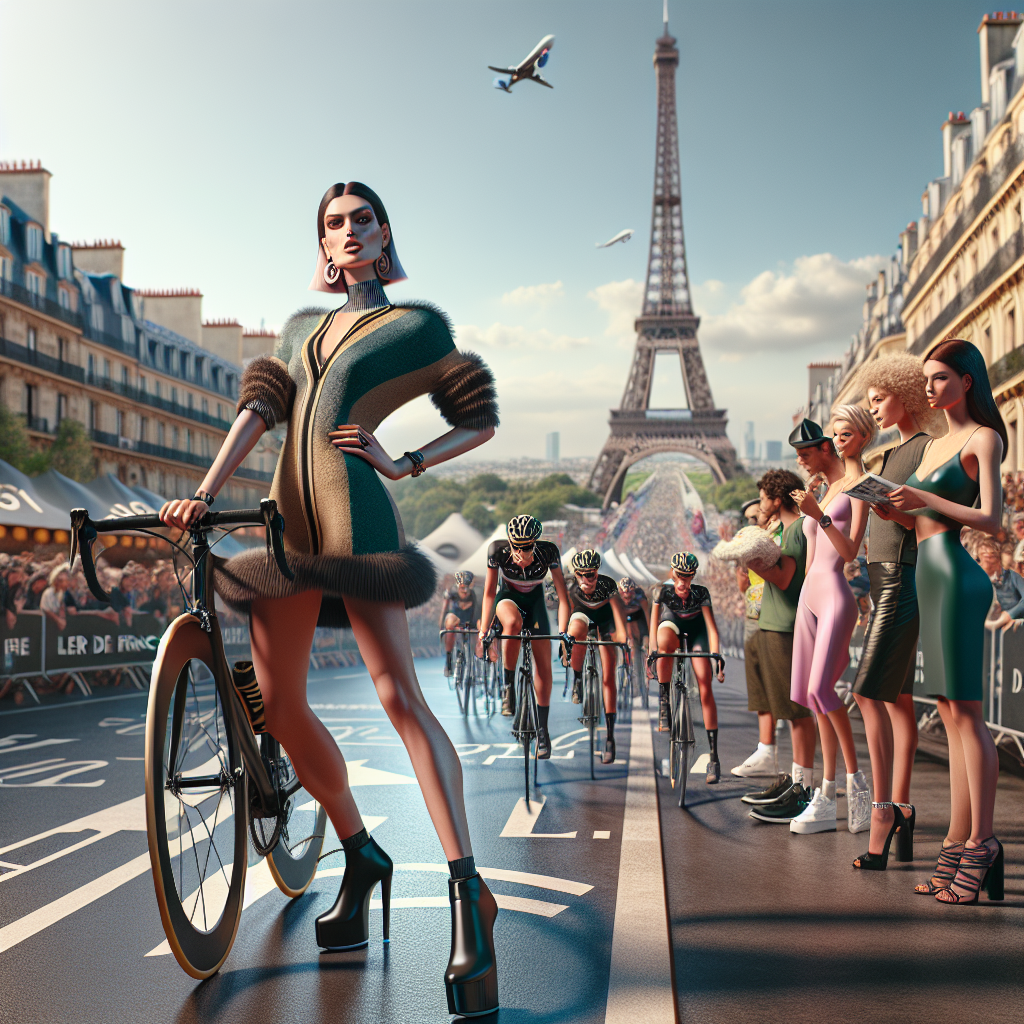 L.A. Fashion Label Makes Waves at Le Tour de France Femmes by Graveyard Shift