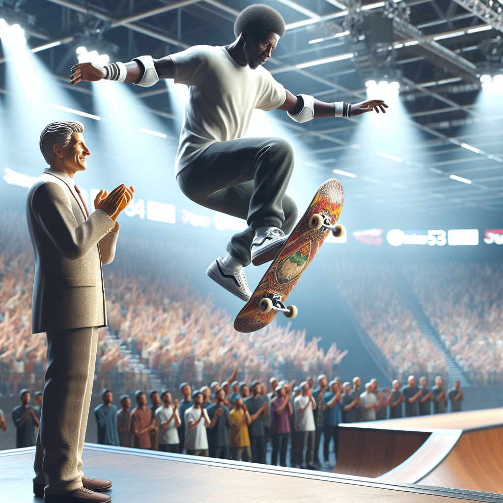 51-Year-Old Skateboarder Competes at Paris Olympics, Praised by Tony Hawk by Graveyard Shift