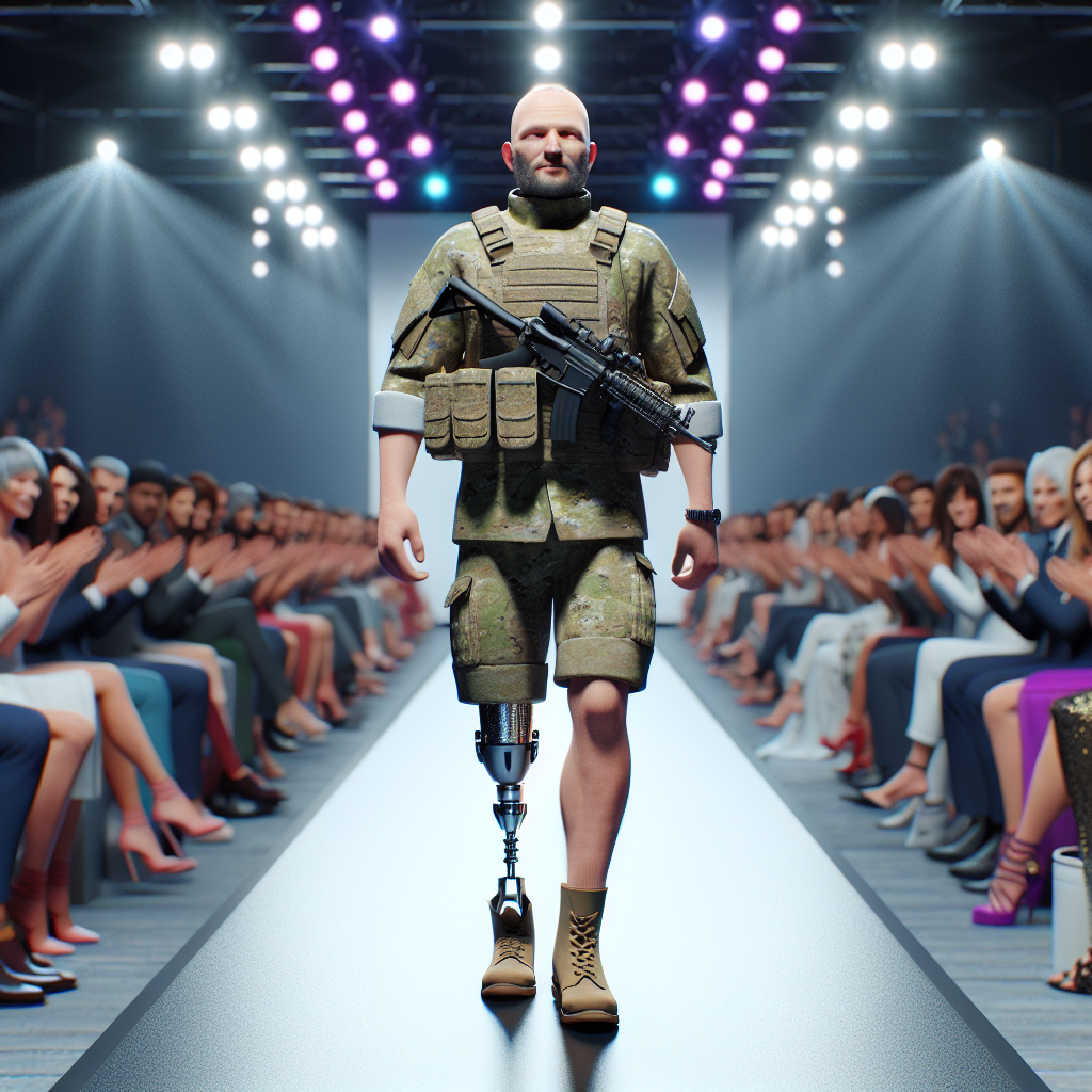 Ukraine War Veterans Shine on Runway at Fashion Week by Graveyard Shift